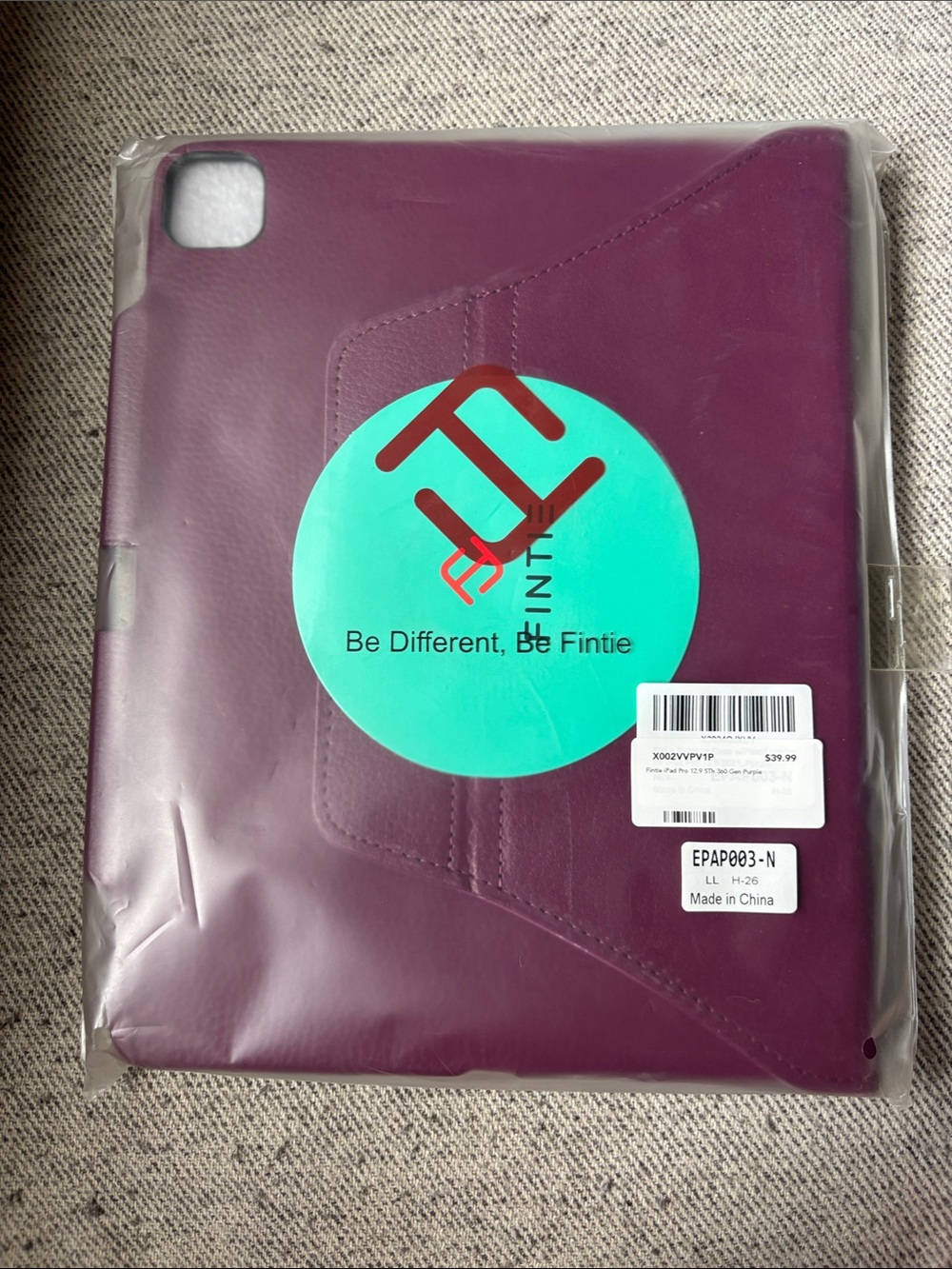 Fintie Purple Tablet Case - Protective Cover